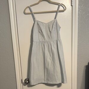 LOFT Seersucker Sun Dress